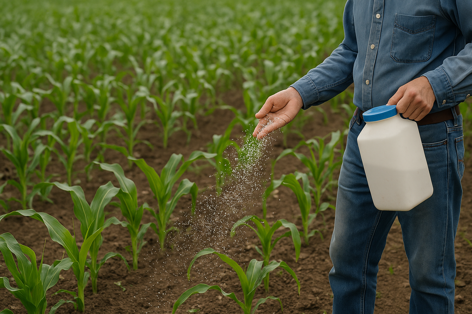 ¿Adónde va el fertilizante que no llega al cultivo?